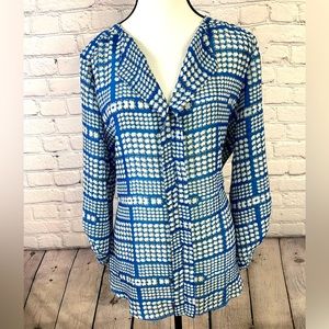 AGB Blouse Long Sleeved Size Large